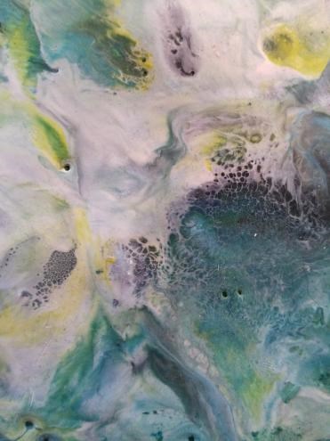 L'oeuvre de Josiane Hamel, qui fait partie des finissants en Arts visuels.