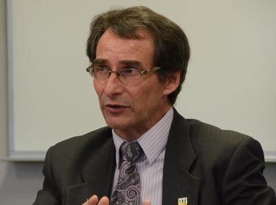 Le vice-recteur à l'administration, finances et vie étudiante, Claude Arbour Trois-Rivières le 20 mars 2012. NICOLAS DUCHARME/L'ÉCHO DE TROIS-RIVIÈRES/AGENCE QMI