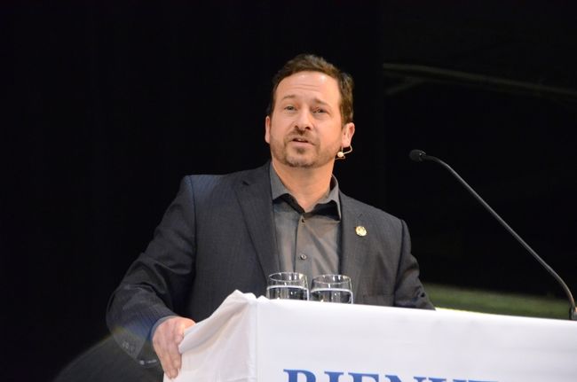 Le ministre du Développement durable, de l'Environnement, de la Faune et des Parcs, Yves-François Blanchet. 