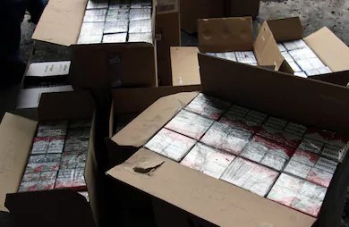 Perquisition pour trafic de cigarettes de contrebande