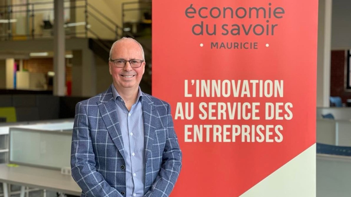Claude Bourassa, directeur général d’Économie du savoir Mauricie.
