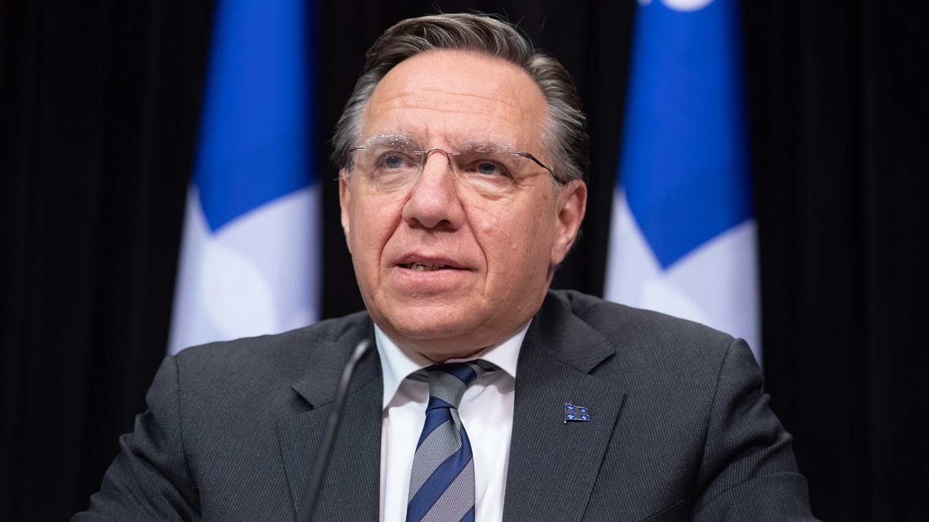 Le premier ministre du Québec, François Legault 
