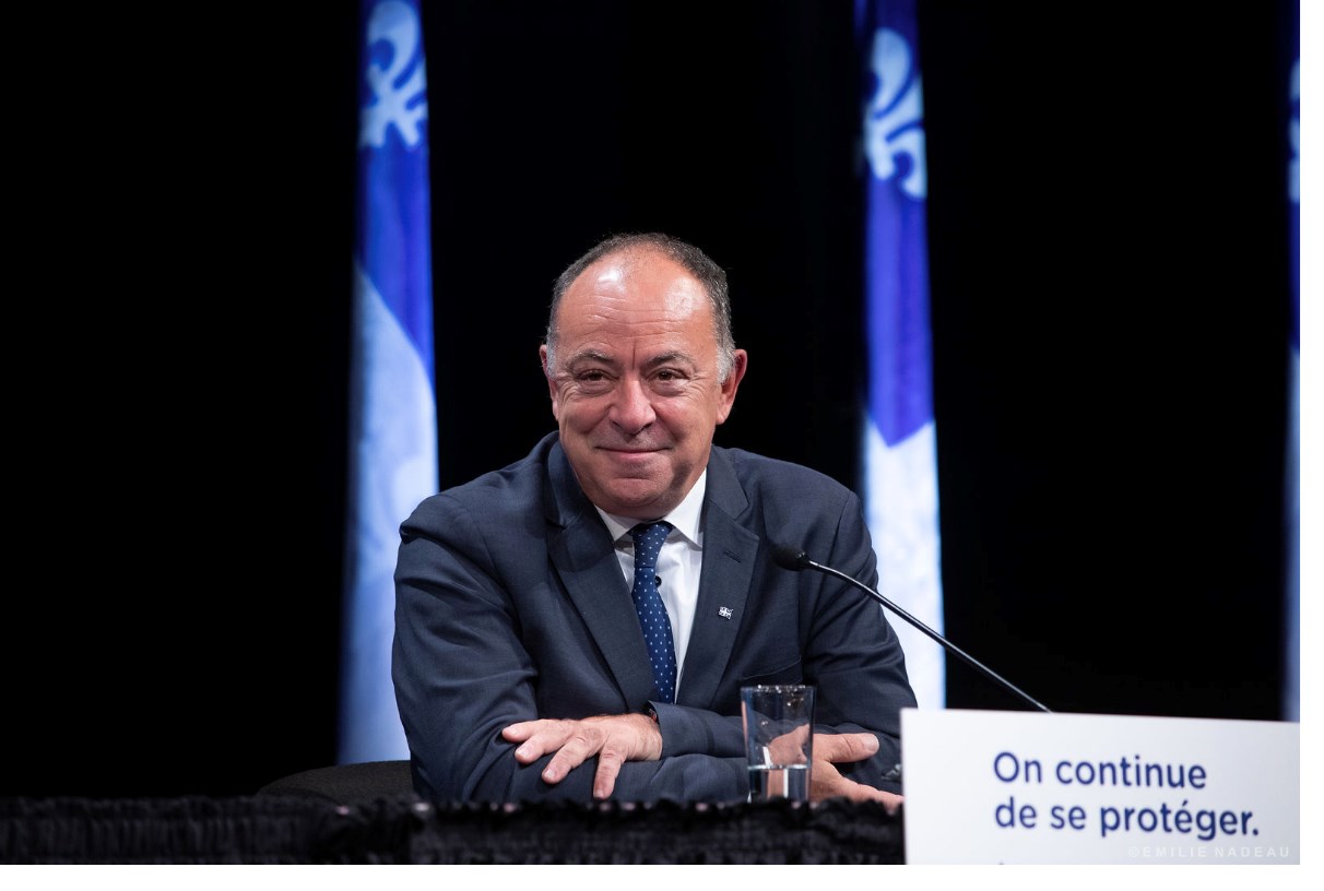 Le ministre de la Santé et des Services sociaux, Christian Dubé. 