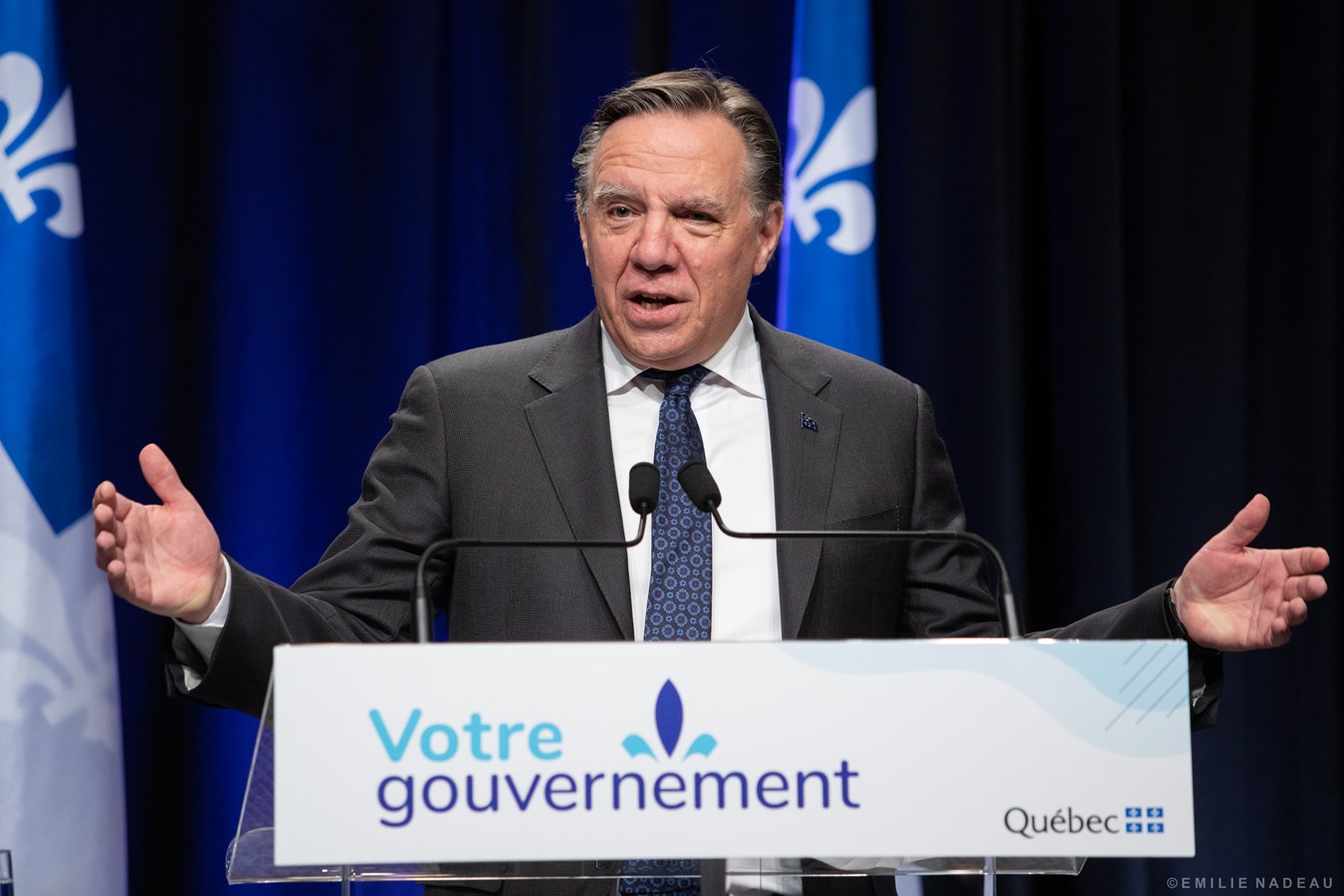 Quatre régions passeront au palier orange dès lundi, annonce le premier ministre Legault