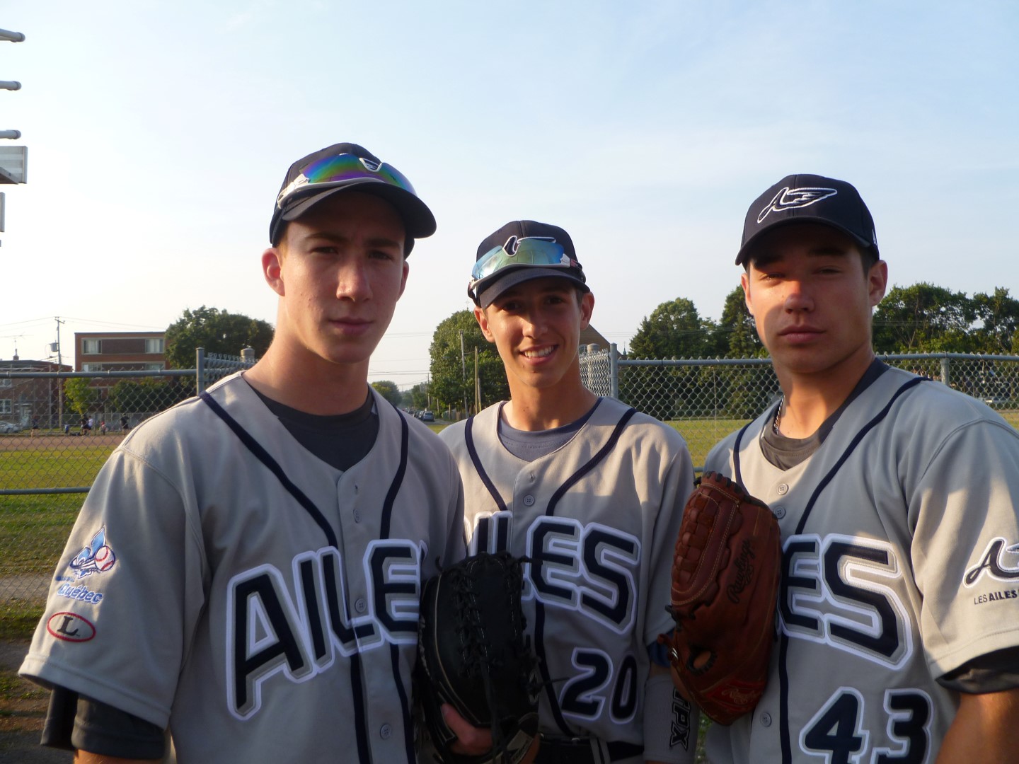 Patrick Paul, Justin Lévis et Samuel Lachance. (Photo: Courtoisie)