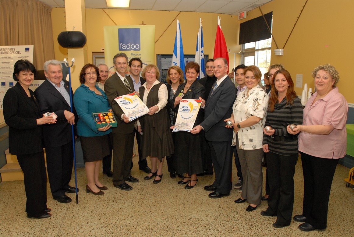 C'est avec joie que les élus et organisateurs ont annoncé la tenue des prochains Jeux des aînés à Chambly.