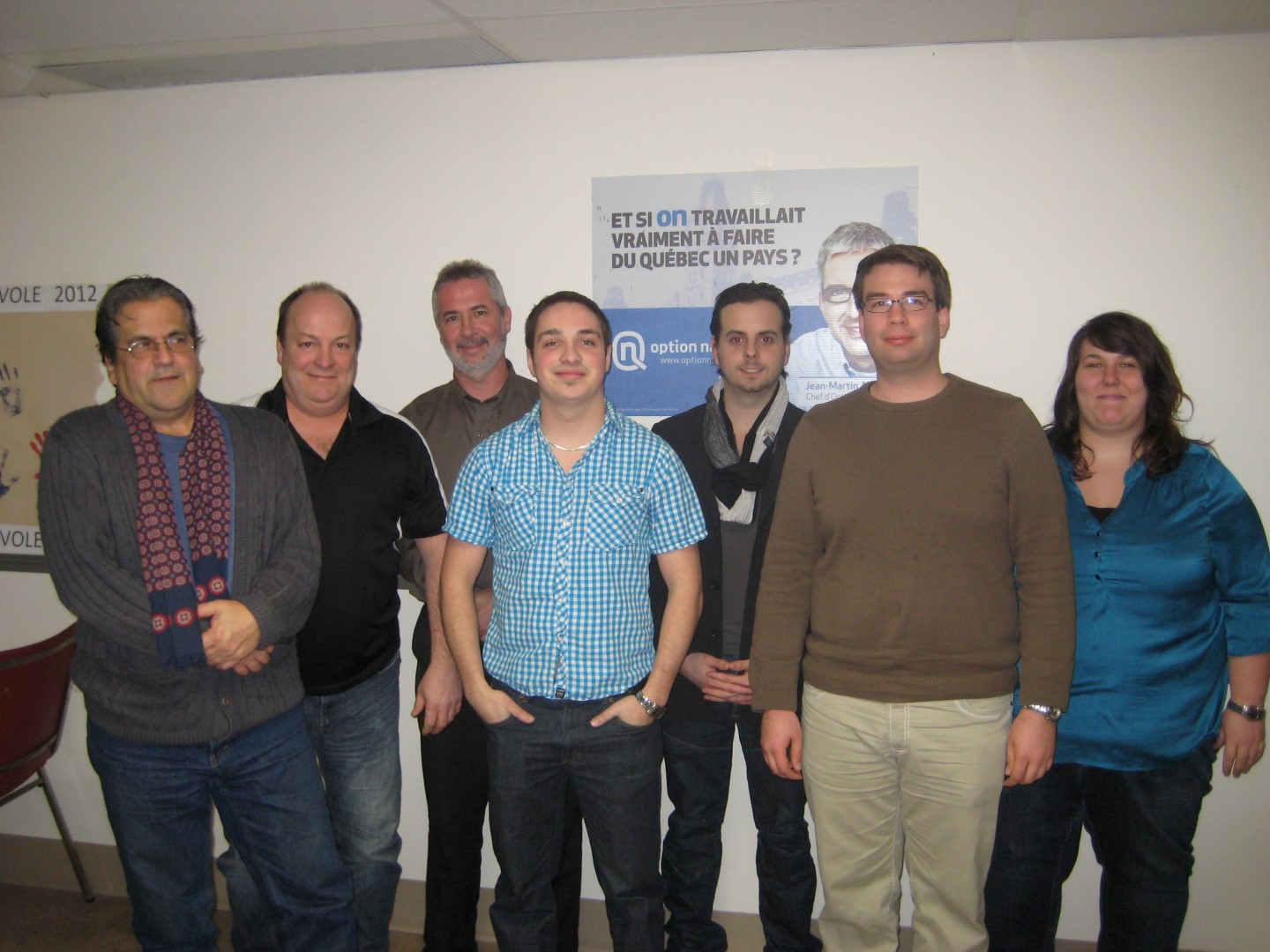 Les nouveaux membres de l'exécutif&nbsp;:&nbsp;Martin Maynard, président, Catherine Gervais, vice-présidente, Gabriel Aumont registraire, Laurie Maynard, responsable des&nbsp; communications, ainsi que Kevin Meunier, Normand Goudreault, Sébastien Beaulieu et Claude Chagnon, conseillers.