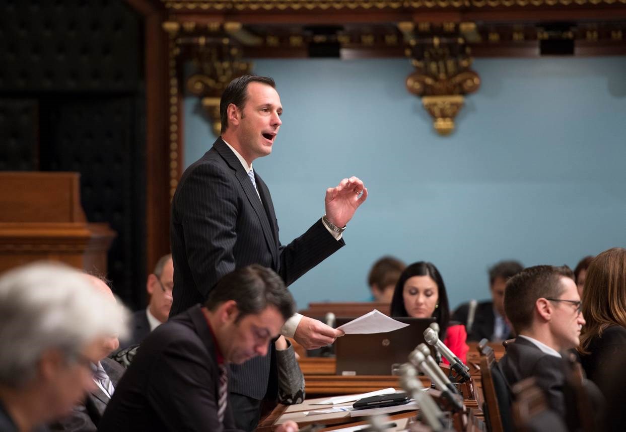 Le député Roberge dépose son premier projet de loi à l’Assemblée nationale