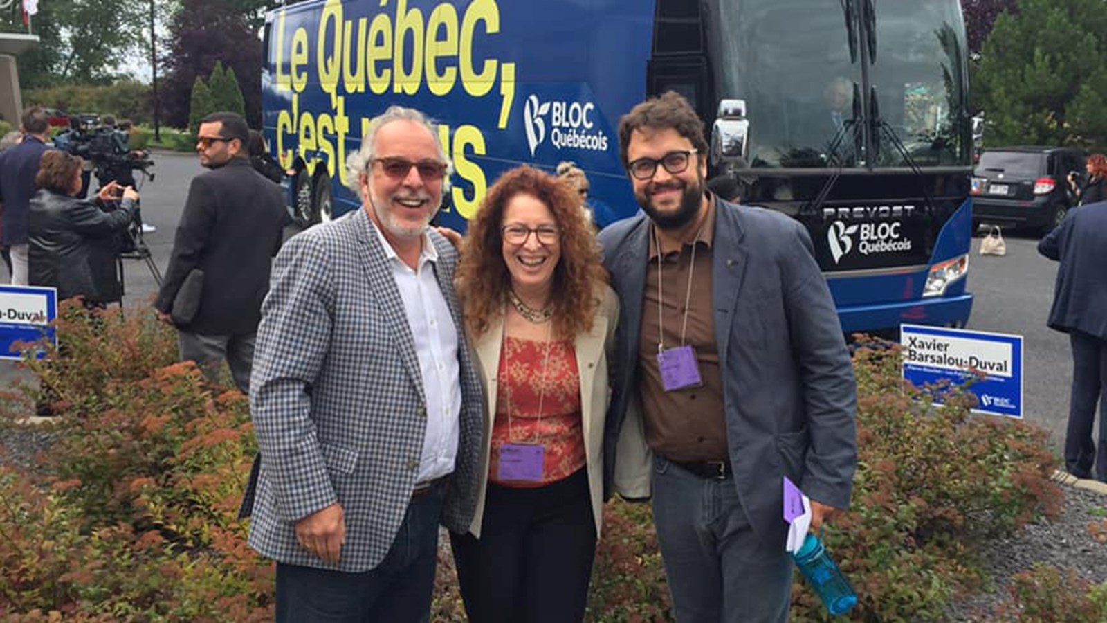 Depuis le déclenchement de la campagne électorale, les candidats du Bloc Québécois sont bien actifs dans la région. 