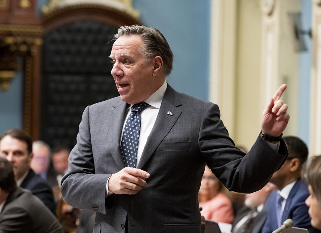 Legault défend son plan pour répondre aux événements météorologiques extrêmes