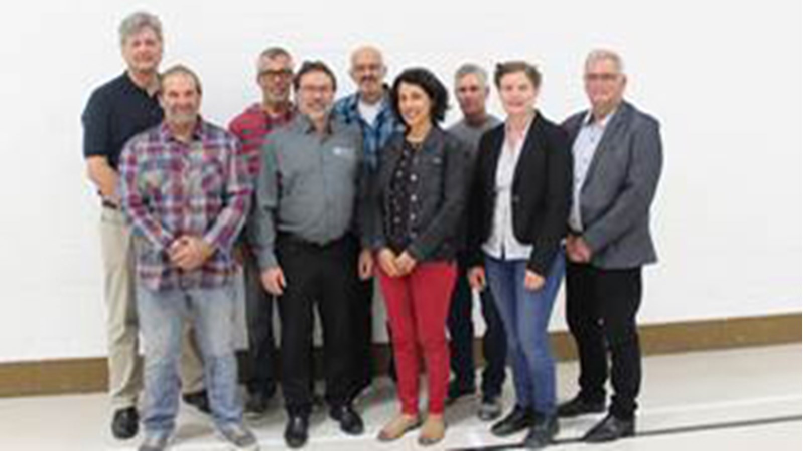 Ghislain Poisson, Martin Berger, Paul Caplette, Christian St-Jacques, Sylvain Joyal, Yasmina Larbi-Youcef, Stéphane Cournoyer, Nathalie Lande et Michel Aucoin.