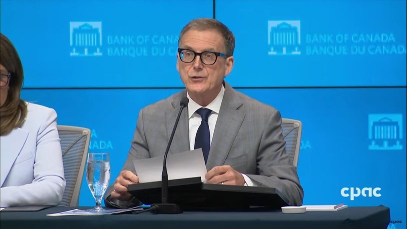 Le gouverneur de la Banque du Canada, Tiff Macklem.