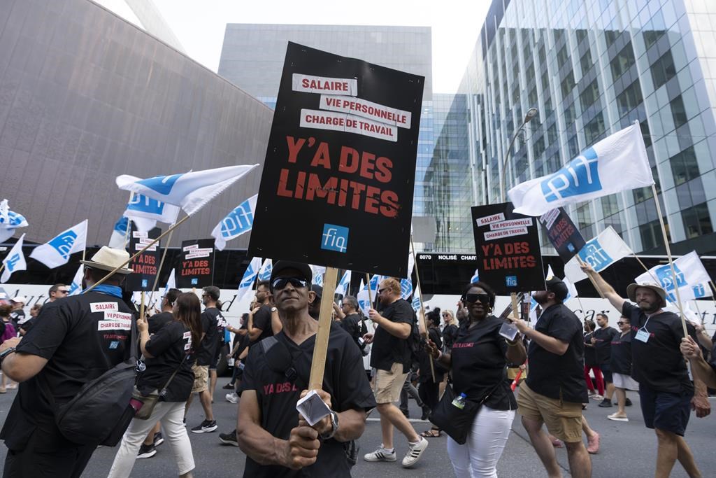 Reprise de la négociation: la FIQ se dote d'un nouveau plan de mobilisation