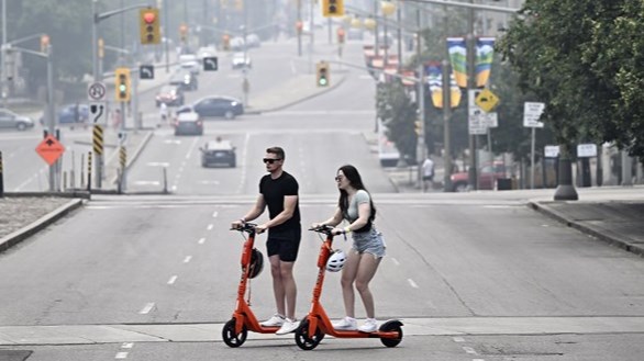 Les blessures liées à l'utilisation des trottinettes électriques sont en hausse