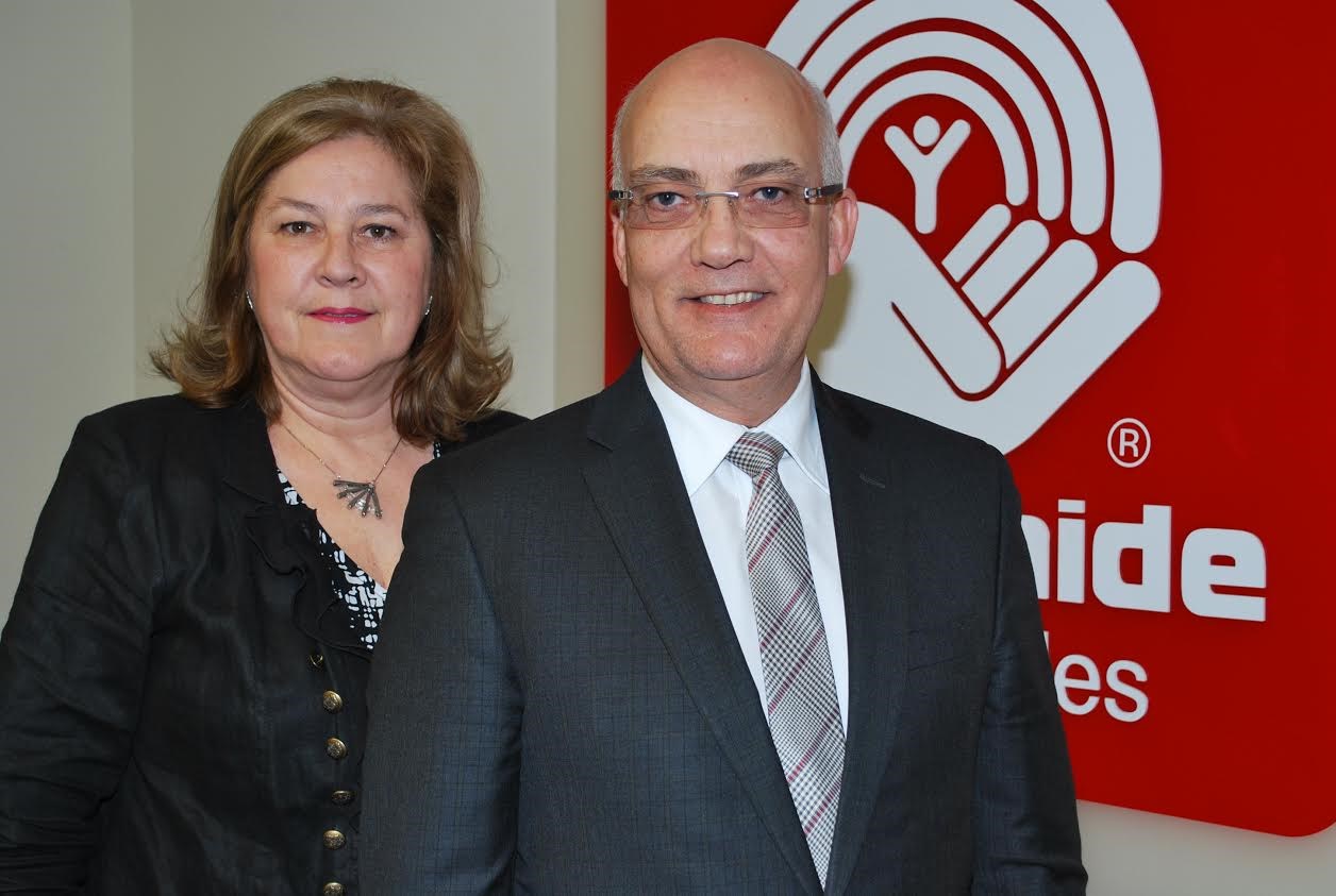 La directrice générale, Suzanne M. Piché, et le président du conseil d'administration, Réjean Kingsbury