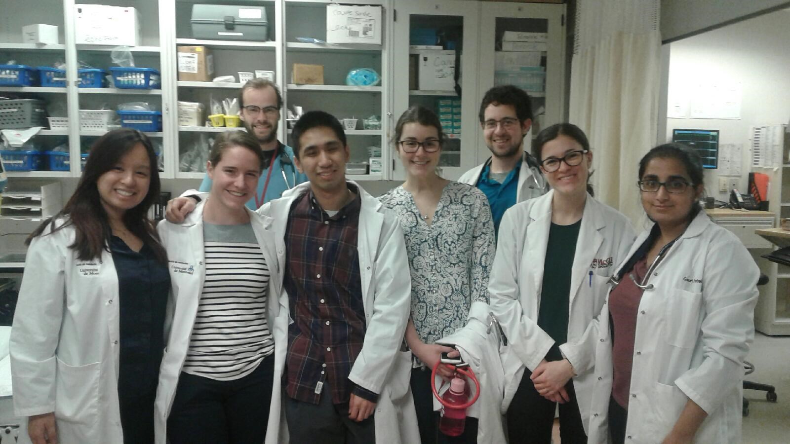 Un week-end de séduction avec six futurs médecins