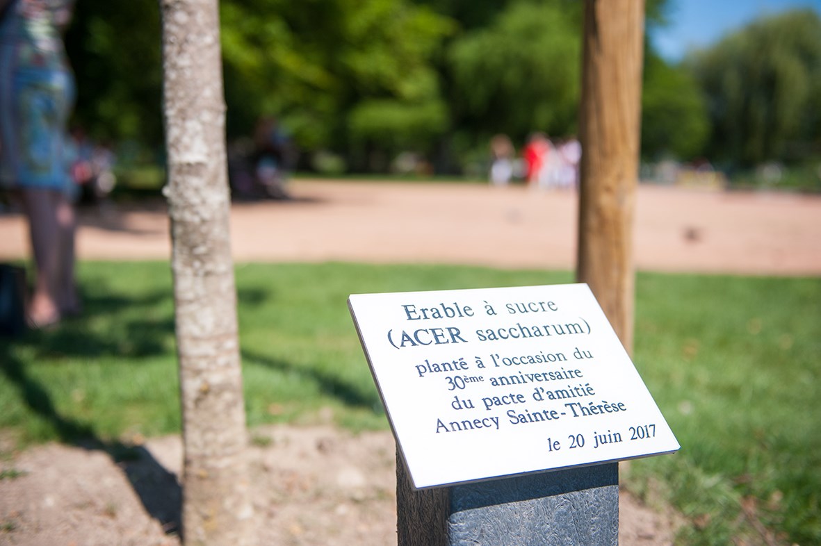 Une délégation thérésienne en visite à Annecy 