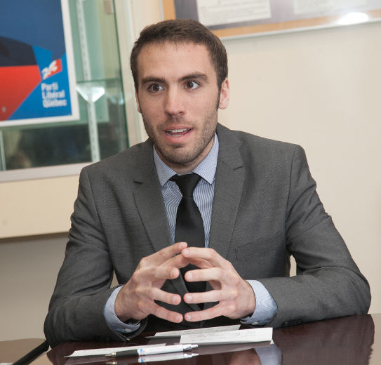 Jean Habel, 26 ans, est le plus jeune député de l'Assemblée nationale.
