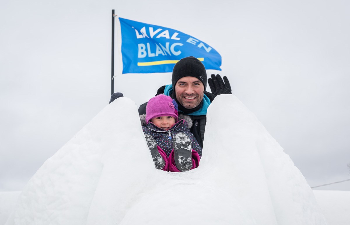 Dehors pour Laval en blanc du 26 au 28 janvier