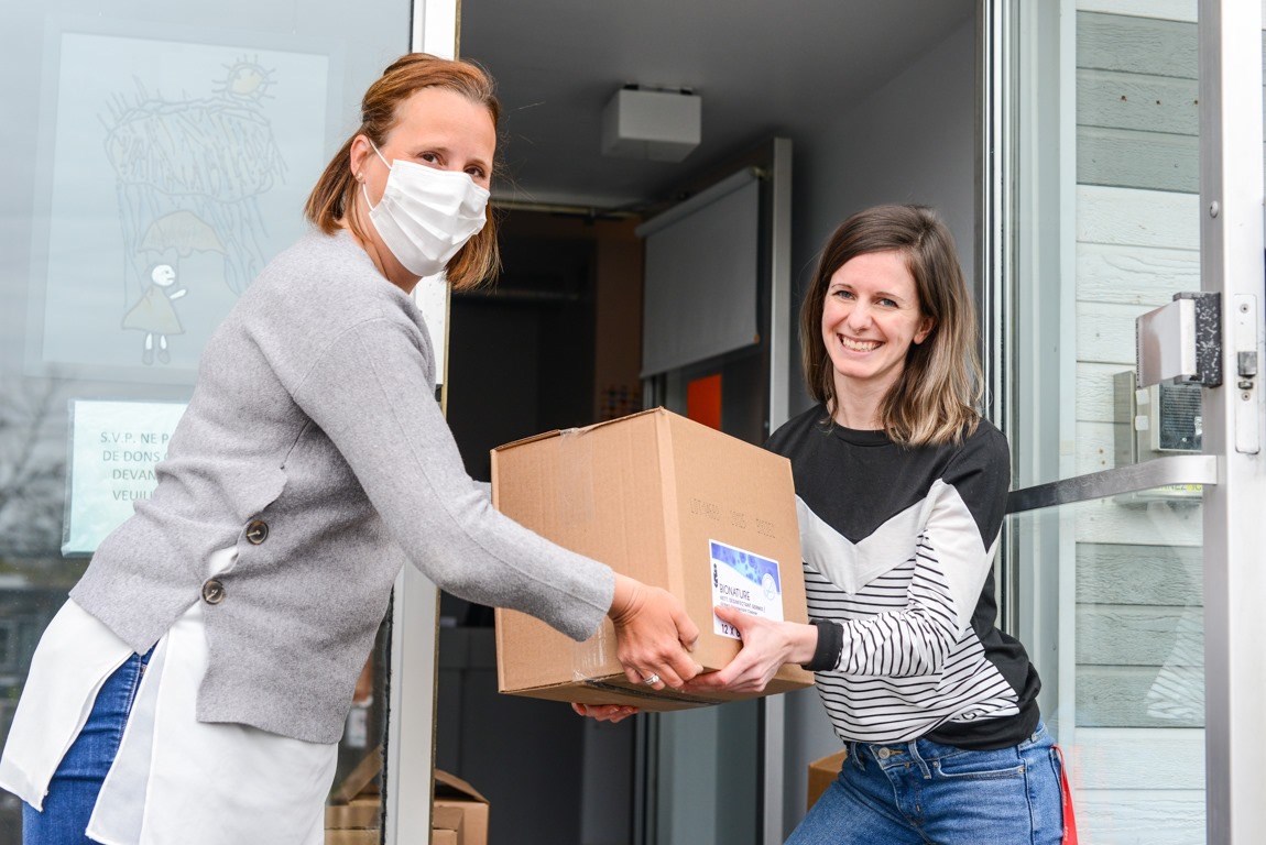 COVID-19: La Fondation Femina offre des produits de désinfection à quatre maisons pour femmes de Laval