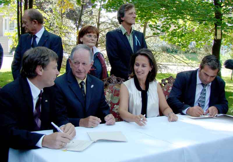 Ségolène Royal dans la région de Chaudière-Appalaches pour conclure des ententes