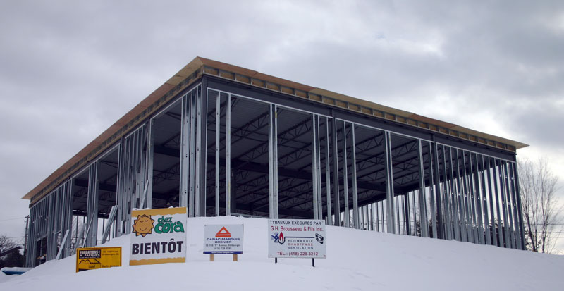 Le secteur de la construction à Saint-Georges va bien