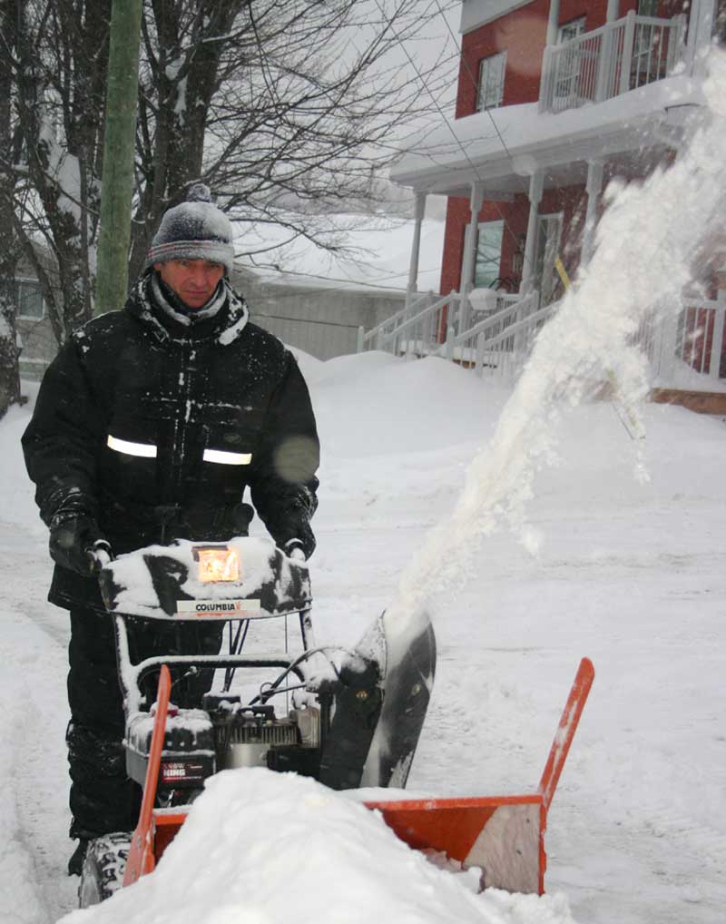 Des records de chutes de neige au Québec