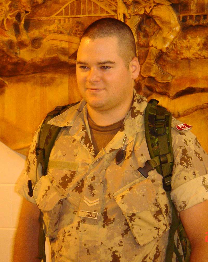 Hommage au Caporal Gonthier et au soldat Royer