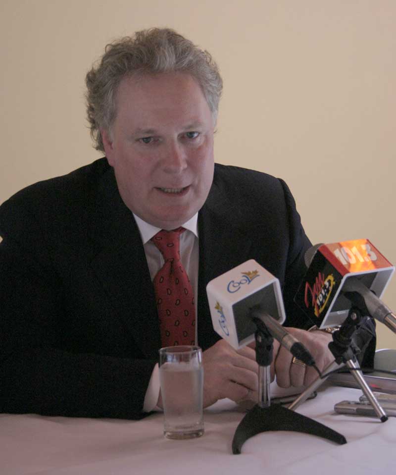 La visite de Jean Charest est bien attendue à Saint-Georges