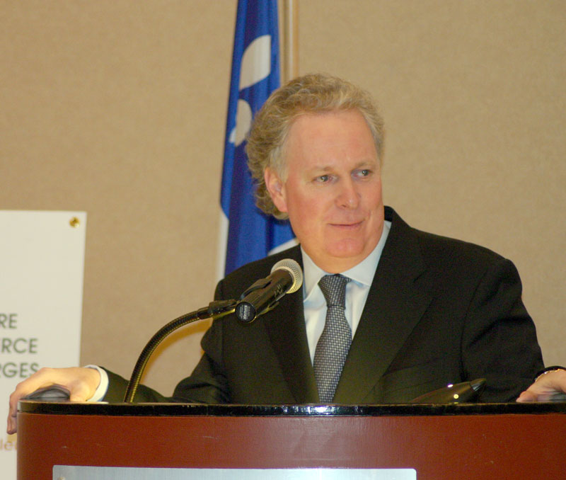 « Je suis venu pour écouter les Beaucerons! » - Jean Charest