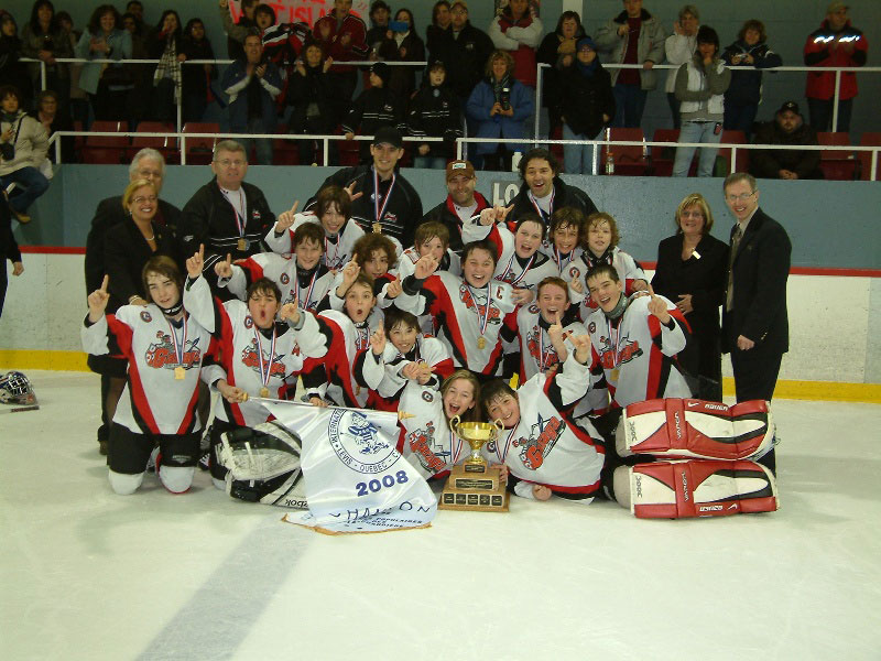 L’équipe pee-wee CC de Saint-Georges remporte le Tournoi BSR