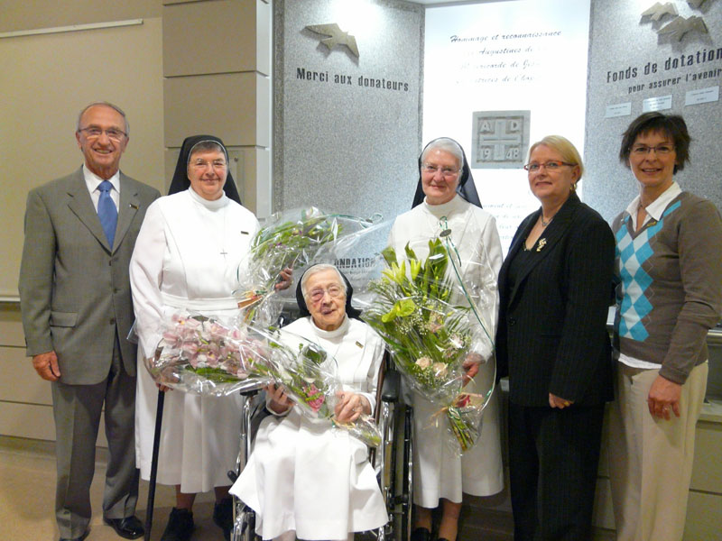 Le CSSSB rend hommage aux Augustines de la Miséricorde de Jésus