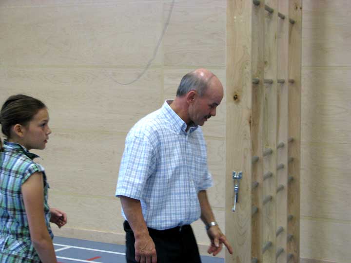 Porte ouverte au gymnase de l’école Notre-Dame