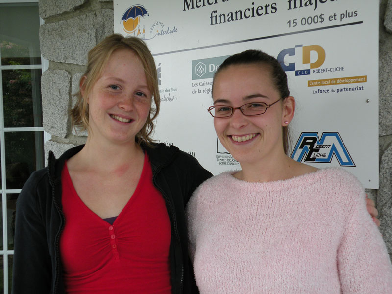 Deux jeunes répondent au cri du cœur de la Résidence Interlude