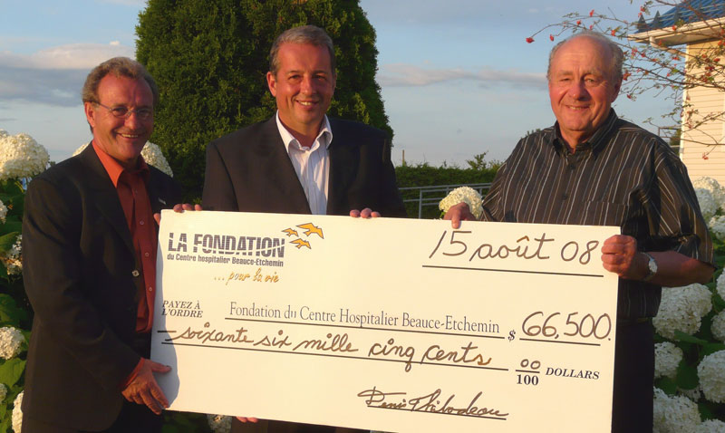 Le tournoi de la Fondation du CHBE rapporte 66 500 $