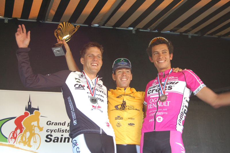 François Parisien, grand champion du Grand Prix Cycliste de Sainte-Marie 2008