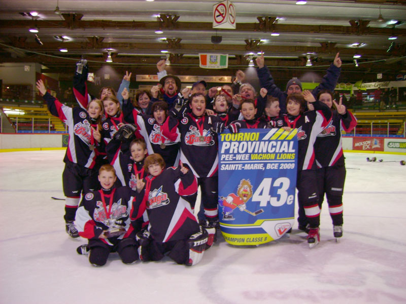 Saint-Georges et Beauce-Nord l'emportent au Tournoi provincial pee-wee Vachon-Lions