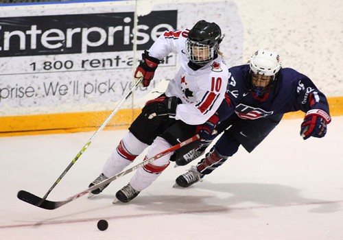 Marie-Philip Poulin sur l’équipe nationale de hockey féminine