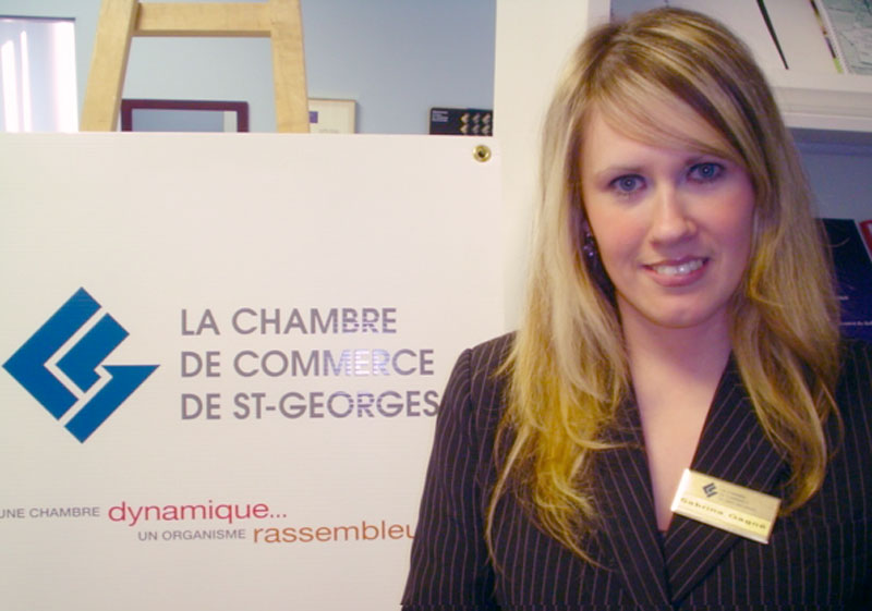 Sabrina Gagné quitte la Chambre de commerce de Saint-Georges après 10 ans