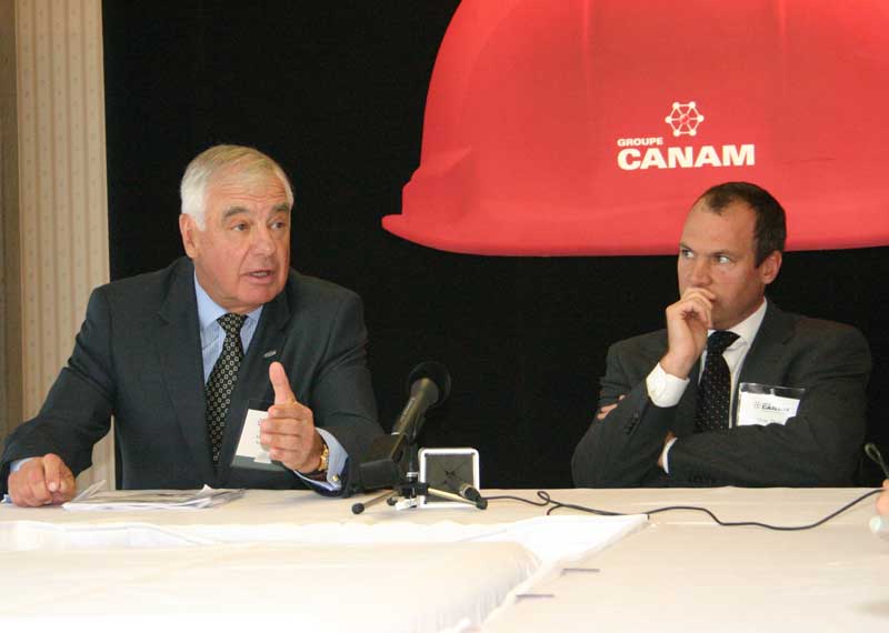 Canam enregistre un bénéfice moindre pour le premier trimestre