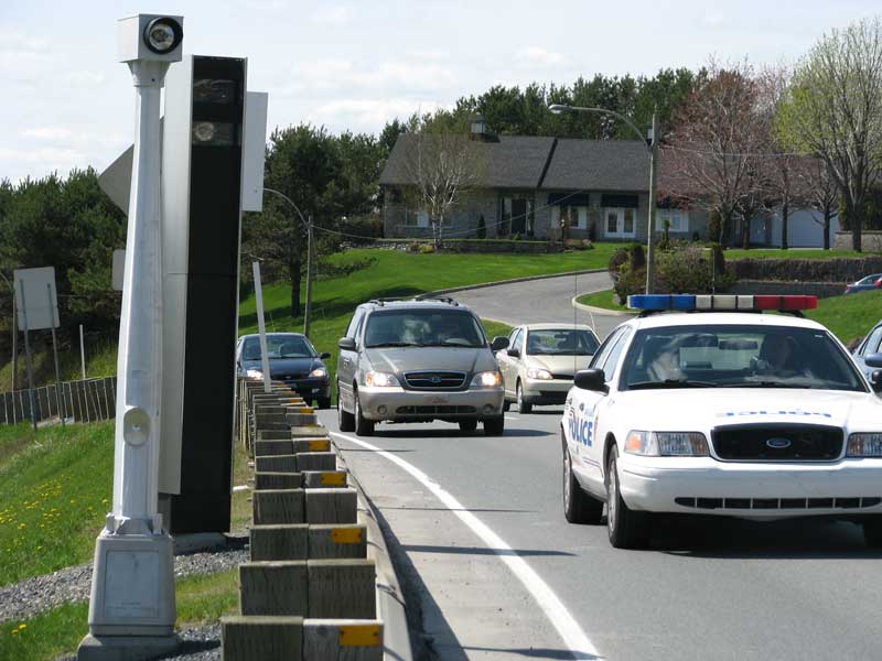Souriez! Les radars photo sont opérationnels en Beauce