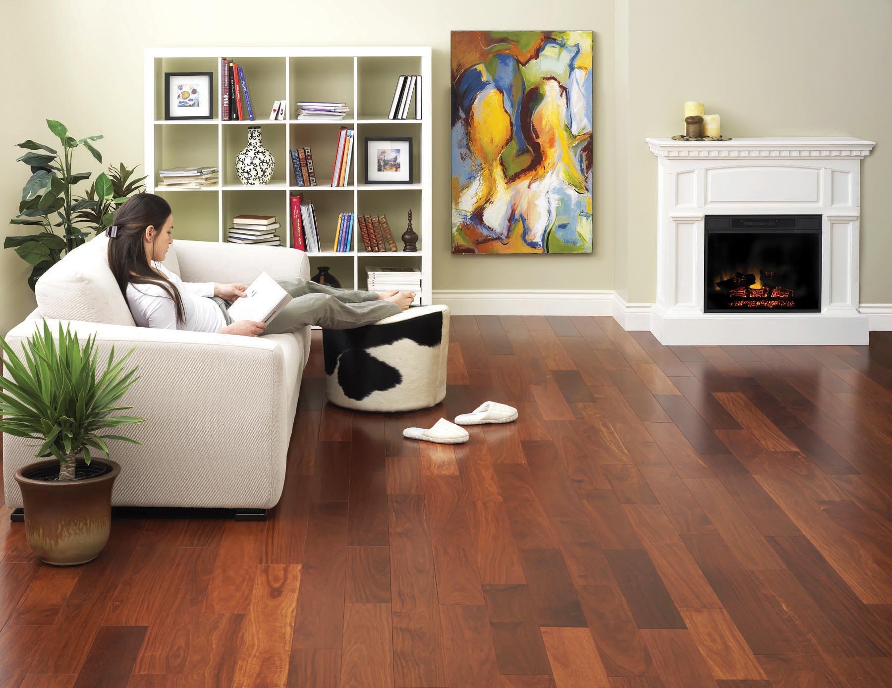 Le plancher de bois exotique est au goût du jour