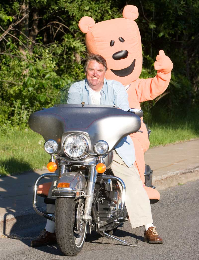 La  Moto-tournée de la Fondation Marie-Vincent de passage en Beauce