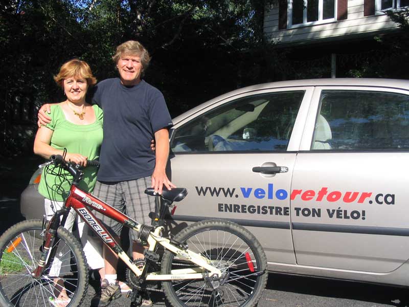 Vélo Retour contre le recel de vélo