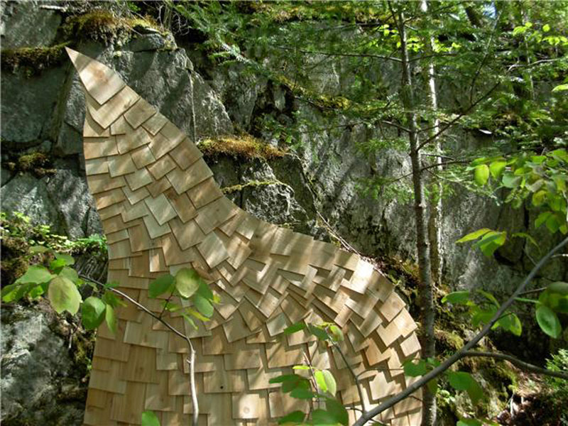 L'art se mêle à la nature au Moulin La Lorraine