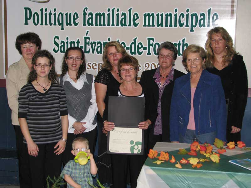 Saint-Évariste lance sa politique familiale