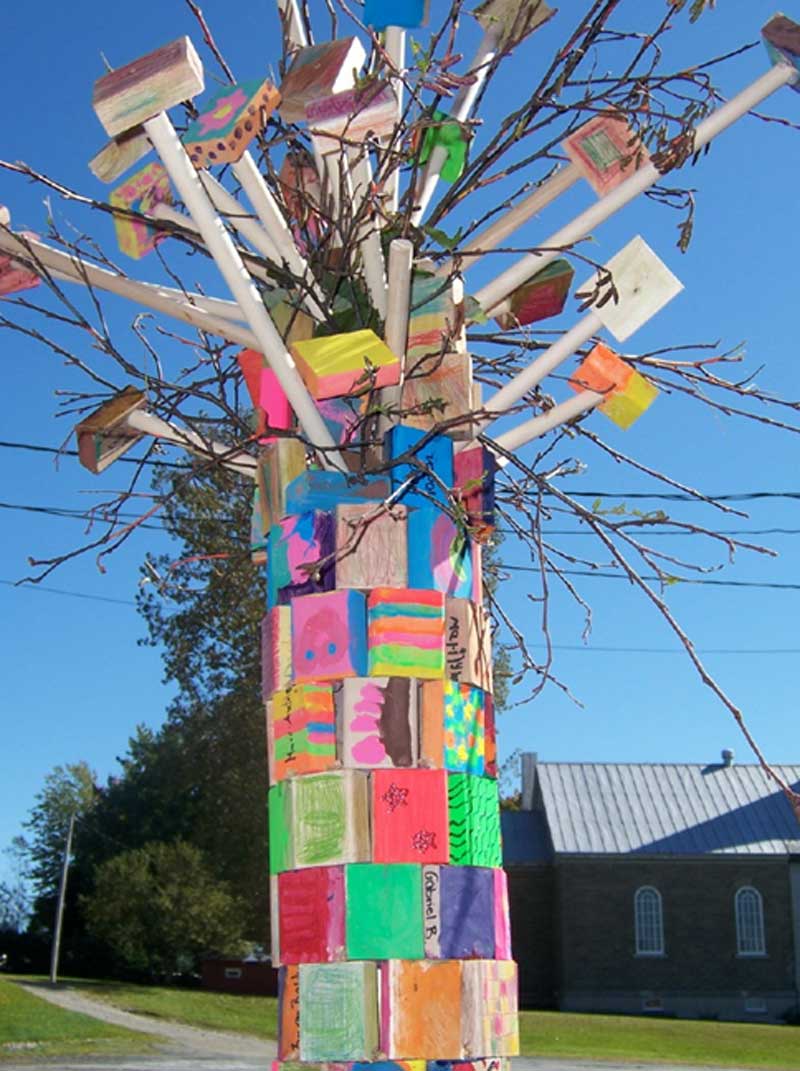 Une sculpture hors de l’ordinaire à Saint-Jules