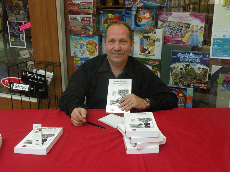 André Bernard présente son livre à la Libraire Sélect