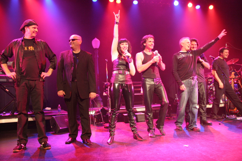 Rock Story à la salle Méchatigan samedi dernier, un show qui déplace de l'air!
