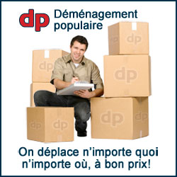 Déménagement Populaire déplace n'importe quoi, n'importe où, à bon prix!